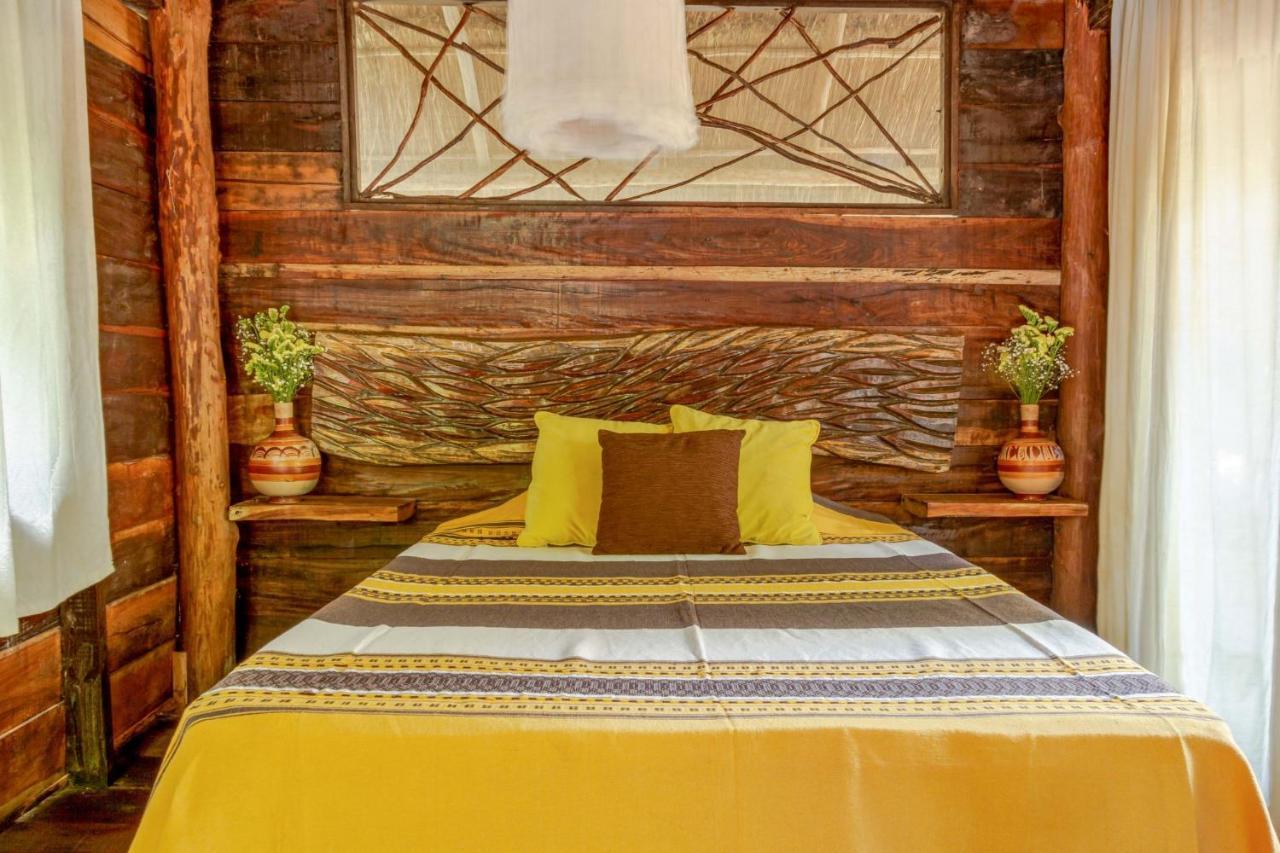 Gasthaus Madre Tierra Eco Habitat Puerto Morelos Exterior foto