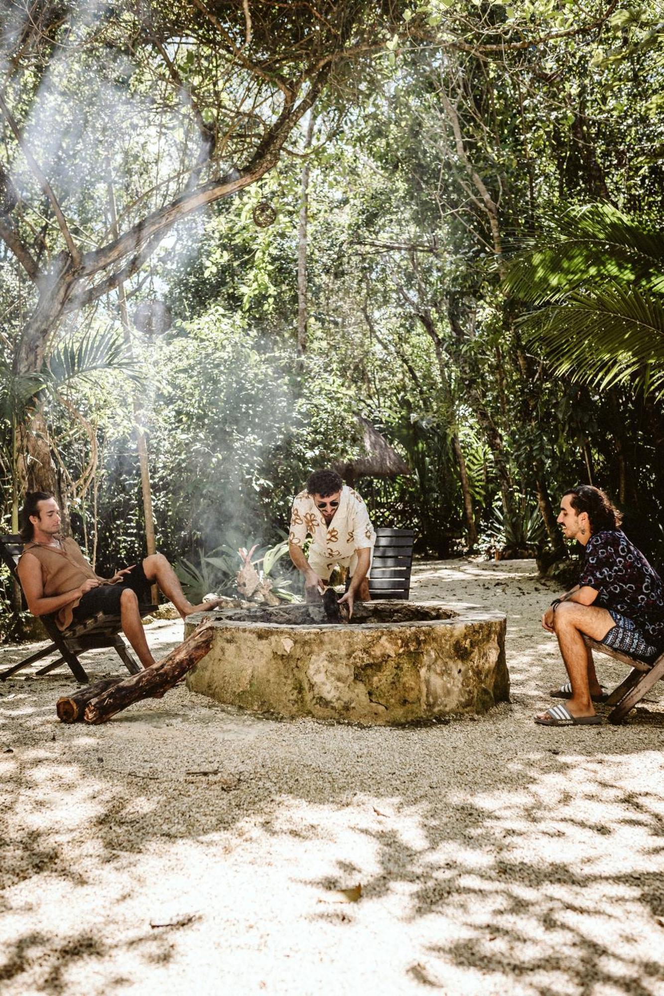 Gasthaus Madre Tierra Eco Habitat Puerto Morelos Exterior foto